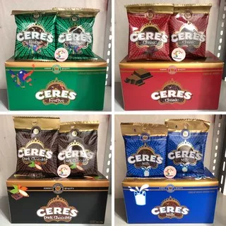 Ceres Meses Cokelat Warna Warni Festive / Classic / Dark Chocolate / Milk 90g