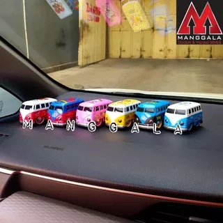 Pajangan Miniatur Diecast Mainan Mobil Mobilan VW Combi Kombi Van Karakter