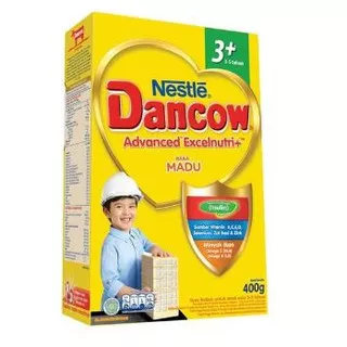 Nestle Dancow Advanced Excelnutri+ 3+ Madu 400gr - Susu Pertumbuhan Tahap 3 Plus (3-5 Tahun)