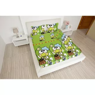 Lady Rose - Sprei Queen (160x200) Terlaris motif Keroppi Chef