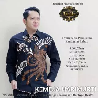 FREE ONGKIR Baju pria Kemeja Batik Pria Baju Batik Lengan Panjang Mahesa by Batik Kanaya