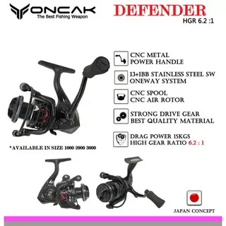 REEL SPINNING ONCAK DEFENDER 1000~3000(POWER HANDLE)