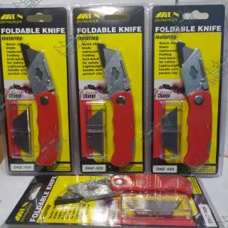Pisau Cutter Lipat / Foldable Knife / Folding Cutter Knife