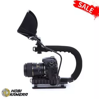 Camera Stabilizer Rig Video Handle C Untuk Fotografi