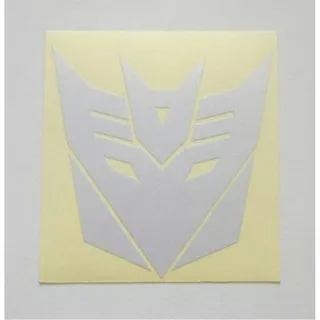 Stiker mobil transformer Decepticon sticker keren murah 5 cm Laptop HP