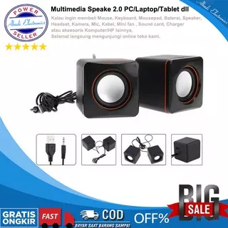 SPEAKER D02A - Speaker Multimedia Speaker Komputer Speaker 2.0