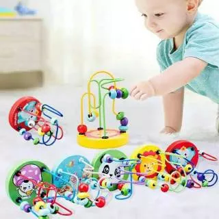 MINI ROUND BEAD/ mini round beads/ alur kawat kecil / mini wiremaze game/ wire maze