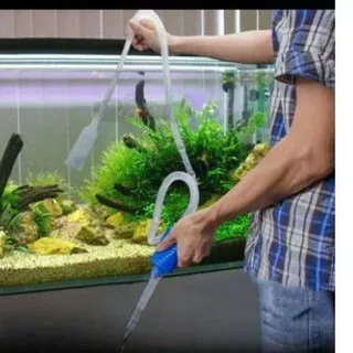 Nikita syphon cleaner pump gravel pembersih kotoran aquarium