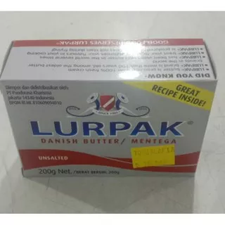 Unsalted Butter Lurpak / Mentega tidak Asin