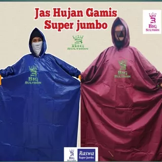 Jumbo Jas hujan /mantel gamis/jubah akhwat muslimah wanita syar`i