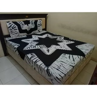 SPREI NO 1 SPREI TEADYE BED 160X200 KASUR 180X 200 SPREI BATIK PEKALONGAN SPREI BUNGA SPREI JUMPUTAN