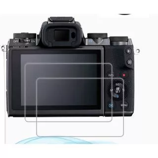 2Pcs Pelindung Layar Kaca LCD 2.5d Untuk For Canon EOS M6 7D Mark II 7DII 5ds 5ds R M6 Mark II