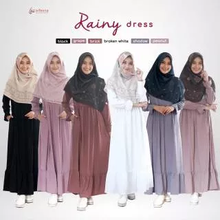 Rainy Dress Gamis Busui Kasual by Arfeena