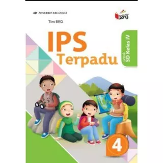 Buku IPS Terpadu Erlangga SD Kelas 4