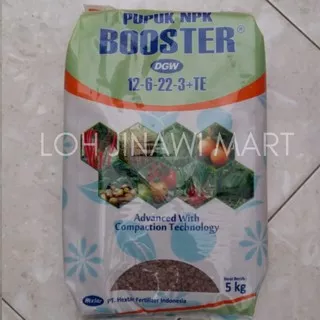 Pupuk Npk Booster DGW 12 6 22 3 plus TE 5 kg