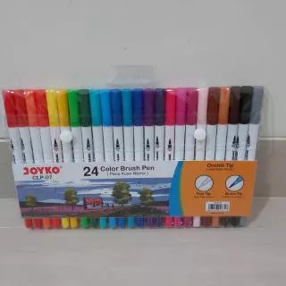 Color brush pen joyco 24 warna panjang