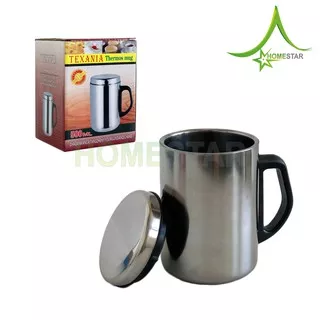 TEXANIA Thermos Mug/Cangkir Gelas Stainless Promosi/Capacity 500 ML