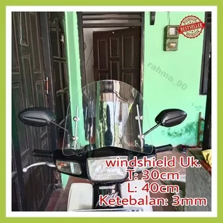 windshield/winsil ukuran 30cm x 40 cm /tameng angin/visor/visor angin/windsil/windsild beat karbu /windsild variasi/windsild vario/windsild scoopy/windshield scoopy/tameng angin motor beat/tameng angin motor/tameng angin scoopy/ tameng angin vario