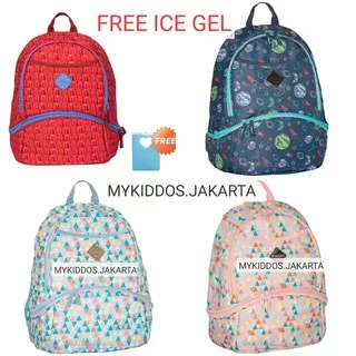 Okiedog Freckles Kangaroo Bag + Ice Gel - Tas Diaper Bayi Anak Original
