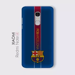Casing Hard Case Xiaomi Redmi Note 4 Custom Case Barcelona