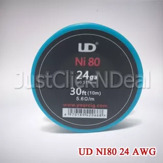 Kawat Nichrome Ni80 UD 24 AWG 30 Feet Authentic