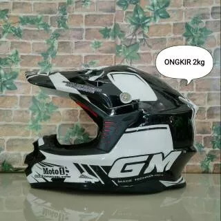 GM Super cross Moto1 white black