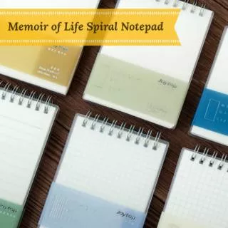 Memoir of Life Spiral Notepad