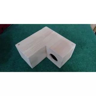 Maze/Multichamber Hamster full kayu bentuk L