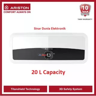 Ariston Water Heater Listrik Slim 20 Liter SL2 RS 20L 200W Pemanas Air