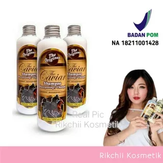 Shampo Caviar Original Bpom / Shampo Kuda Original Pemanjang Rambut / Shampo Kuda Caviar / Shampo