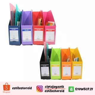 BOX FILE JUMBO BANTEX WARNA WARNI/ BOX FILE COLORFULL / BOX FILE BANTEX 4011