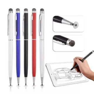 Stylus Pen 2 in 1 Touch Screen for Android HP iPhone iPad Tablet Drawing Stylus - sangrosir123