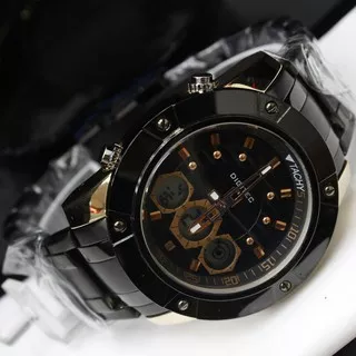 JAM TANGAN PRIA DIGITEC ORIGINAL  RANTAI NGC 9038