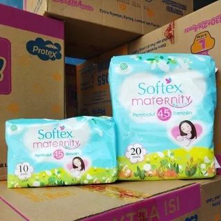 Softex Maternity Isi 10 & 20 Pads, Panjang 45cm / Pembalut Ibu Bersalin / Softex maternity 45cm 20s / 10s pembalut melahirkan panjang