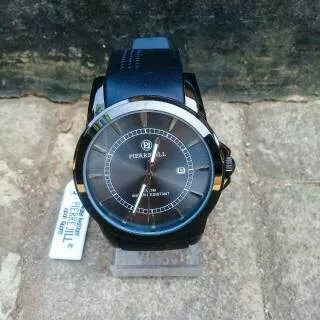 Jam tangan pria PIERRE JILL BLACK SERIES ORIGINAL