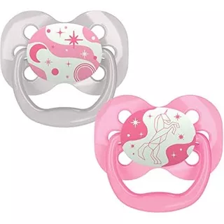 DR BROWNS Advantage Pacifier Glow in the dark 0-6 6-18 month Empeng Bayi Dr Browns