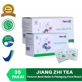 Teh Pelangsing Perut Buncit Teh Diet Jiang Zhi Tea – Paket Promo Banting Harga [20 Sachet]