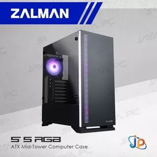 Zalman Gaming CPU Case S5 ATX- Tempered Glass Chassis