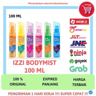 PARFUM IZZI BESAR BODYMIST BODY MIST 100 ML PERFUME MINYAK WANGI IZZI WANITA PEREMPUAN 100 ML