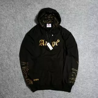 SWEATER HOODIE HYPEBEAST & CASUAL A BATHING APE BLACK (BEST SELLER)