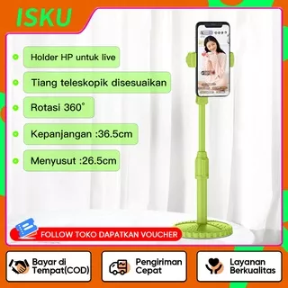 Dukungan desktop langsung ponsel, warna-warni, tinggi yang dapat disesuaikan, arah rotasi 360 derajat, dukungan HP, bidikan tunggal, cocok untuk semua jenis ponsel