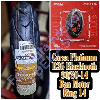 90/80-14 Ban Corsa Platinum R26 Tubeless - Ban Motor Ring 14