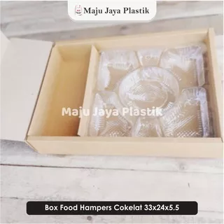 Box catering isi 10pcs/ BOX mika isi 10 MURAH / kraft Box / BOX HAMPERS / hampers lebaran/ BOX MAKANAN TUTUP MIKA-Qualitas Premium NEW/Box window/ kotak makanan/ hampers/ box hampers /  BOx Kraft mika TEBAL/ box catering/ box hantaran idul fitri