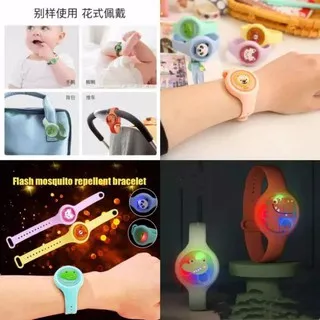 Gelang Anti nyamuk LED / Gelang anak-Anak karakter