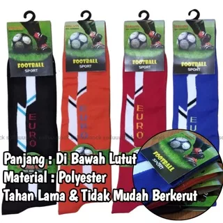 Kaos Kaki Sepak Bola Futsal Panjang Anak Anak Pria Laki Laki Cowok Motif Euro Murah Bogor