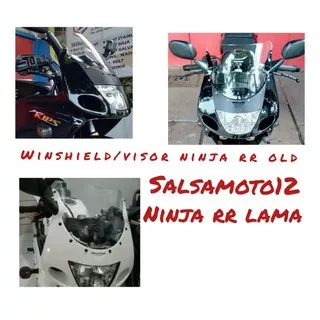 windshield visor ninja 150 rr lama model ori kaca depan ninja 150 rr old pnp