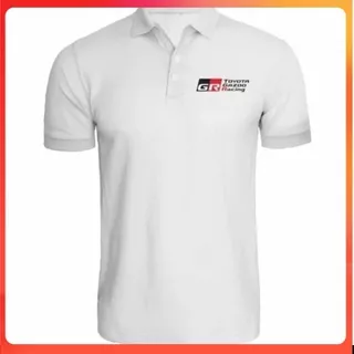 Pakaian Polo tshirt baju kaos Kerah Toyota Gazoo Racing - High Quality Branded Distro