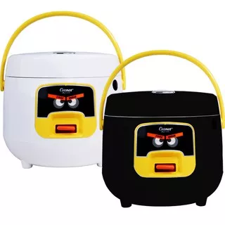 Magic Com COSMOS CRJ 6601 Rice Cooker 0.8 Liter Harmond Angry Bird Putih Hitam 2in1 Anti Lengket