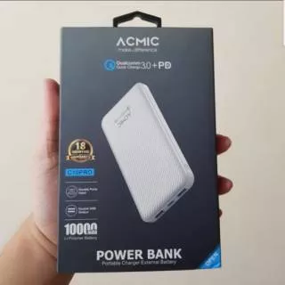 Acmic C10PRO 10000mAh PowerBank Fast Charging