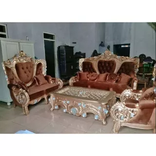 SOFA TAMU BELAGIO KAYU JATI JEPARA Sofa Ukir Jepara